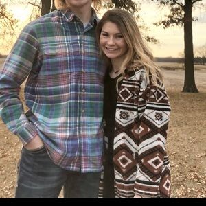 comfy aztec cardigan